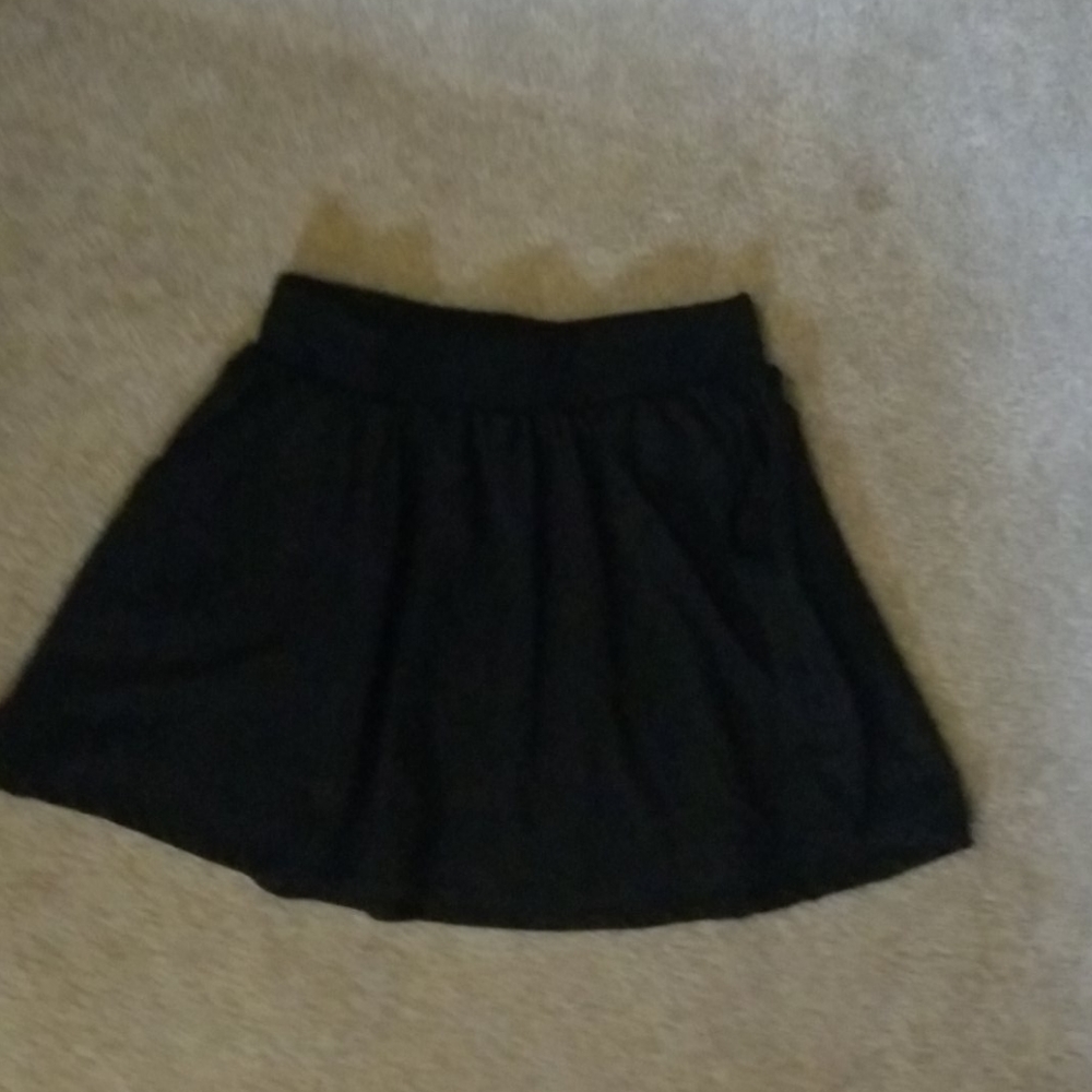 Black skirt